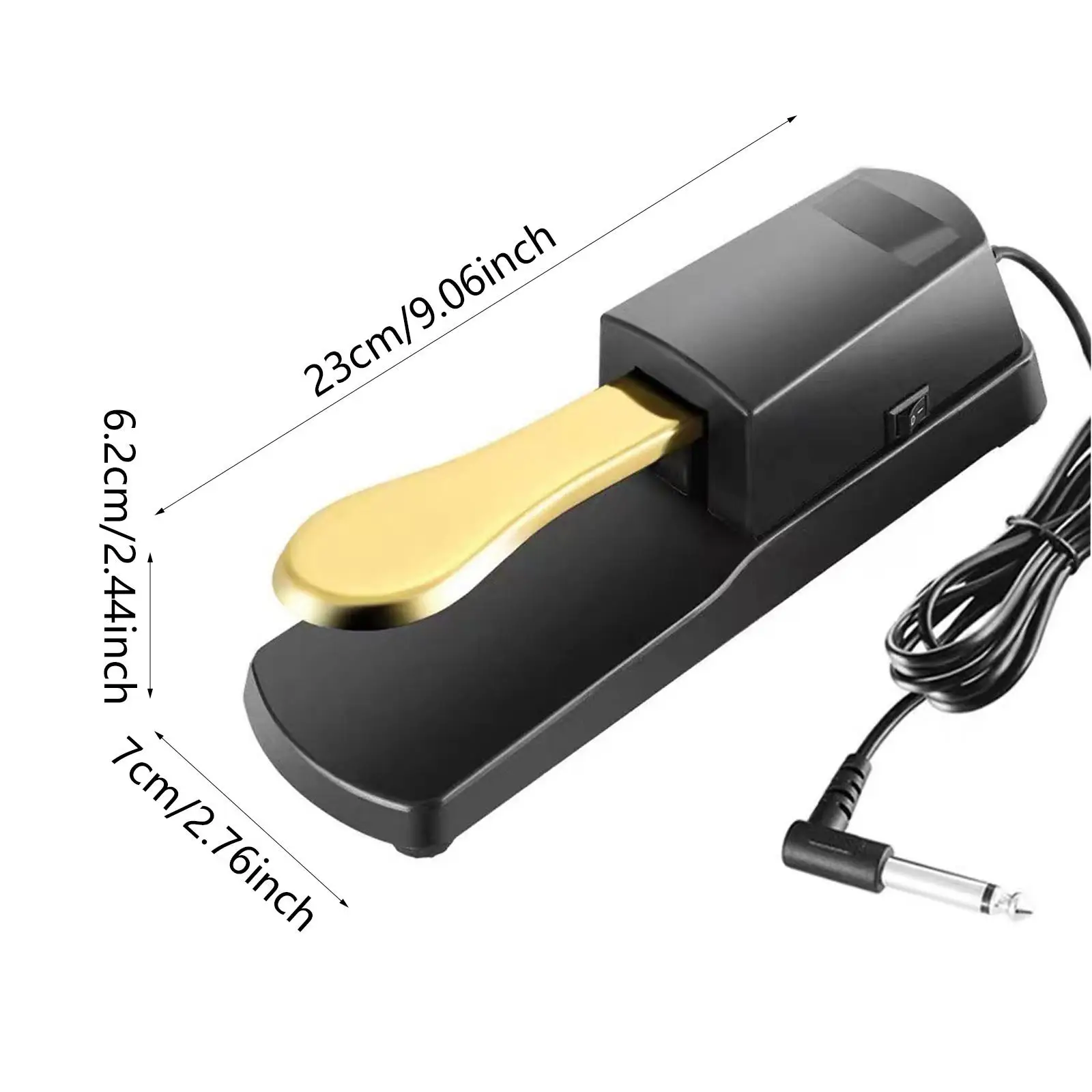 Поддерживающая педаль для музыкальных инструментов мгновенная фотомагнитная