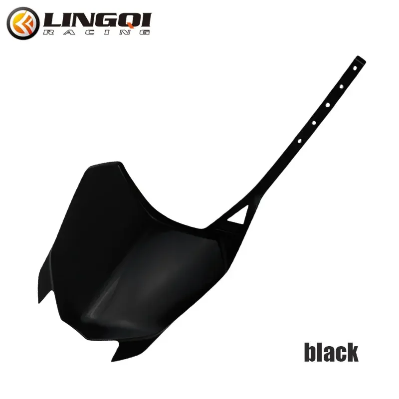 LINGQI RACING CRF110 защитная пластиковая передняя крышка номерного знака для CRF 110 2013 внедорожника мотоцикла источник аксессуаров запчасти
