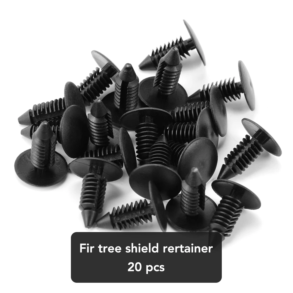 6 размеров 100 шт. автомобильный зажим крепления смешанный для Audi A4 A5 A6 A7 A8 Q3 Q5 Q7 S3 S4 S5