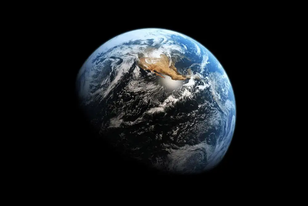 

Planet Earth From Space Giant Art Film Print Silk Poster Home Wall Decor 24x36inch