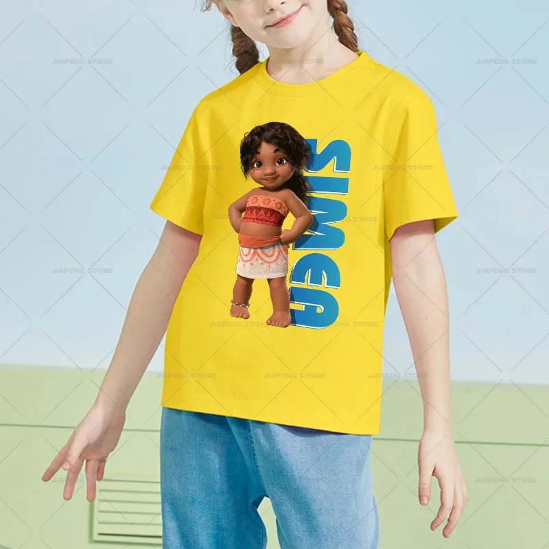 Виниловые наклейки для одежды MINISO Moana 2