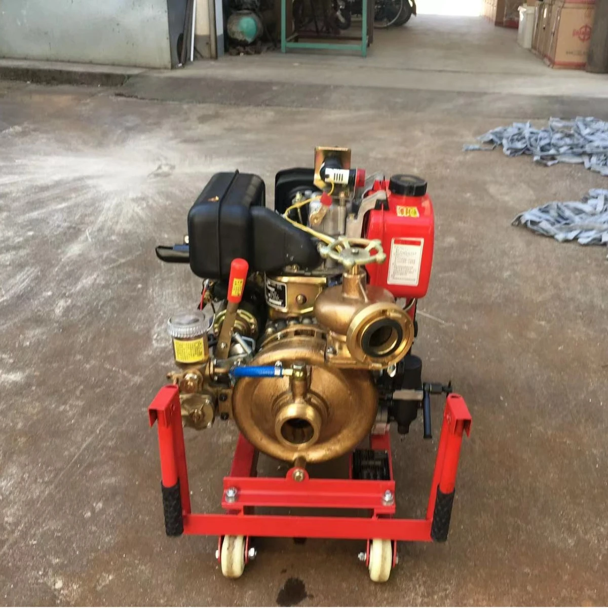 Морской аварийный пожарный насос 50cwy-27 Пожарный морского дизельного двигателя