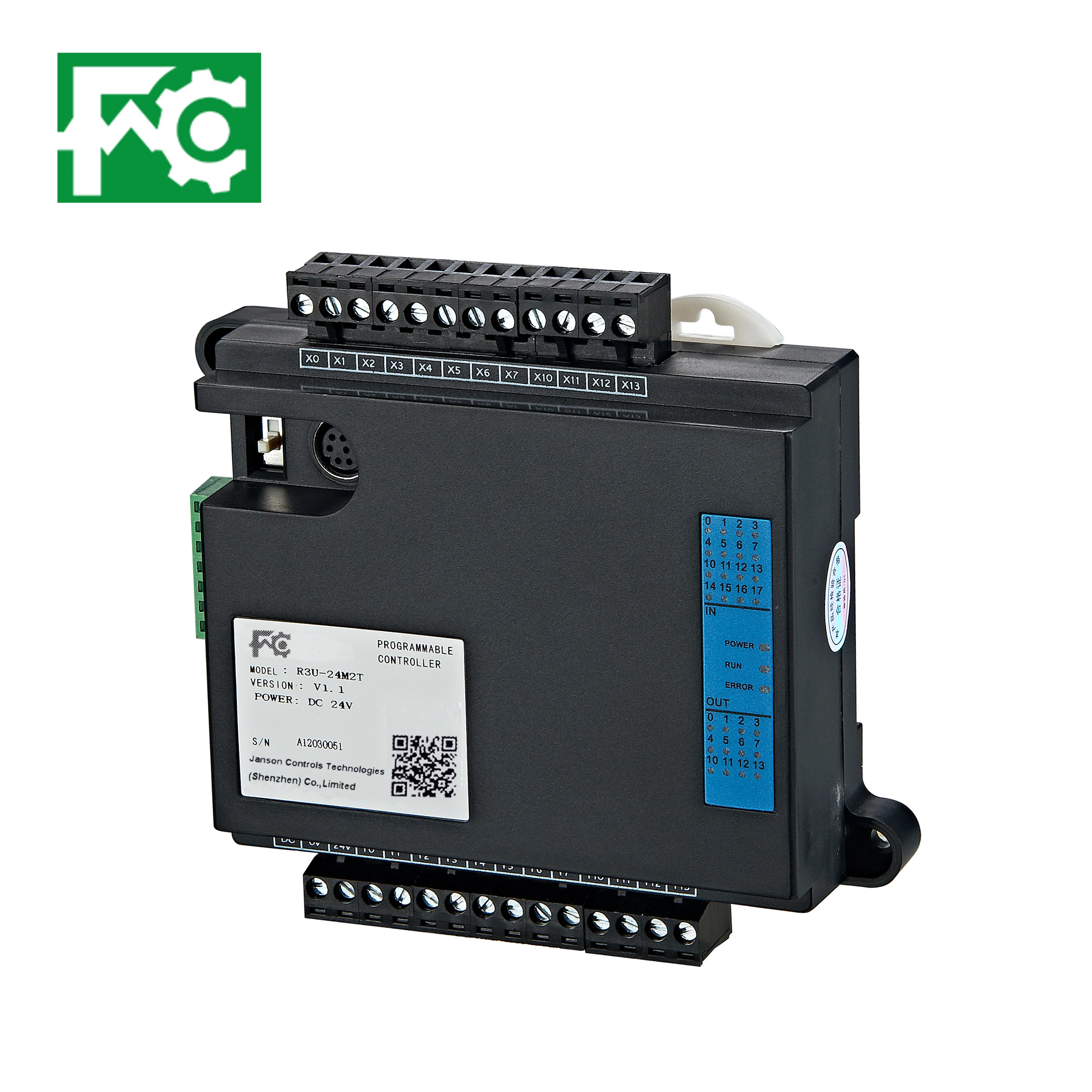 

Высококачественный аналоговый контроллер ввода/вывода, программируемый логический контроллер промышленной автоматизации PLC