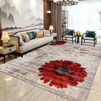 3d crystal velvet printed european living room carpet light luxury style bedroom large area carpets study home decoration rug