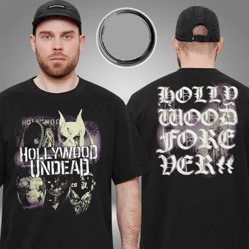 Фото Футболка Holly Wood Undead Forever Masks, двусторонняя, все S 4Xl №1