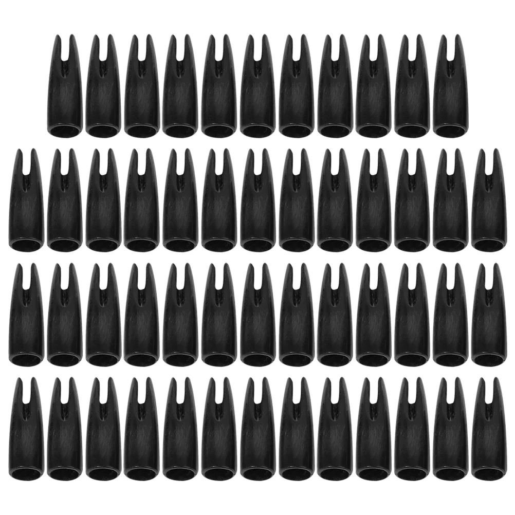 

50PCS Arrow Tail Protectors Arrow Nock Plastic Archery Arrow Nock