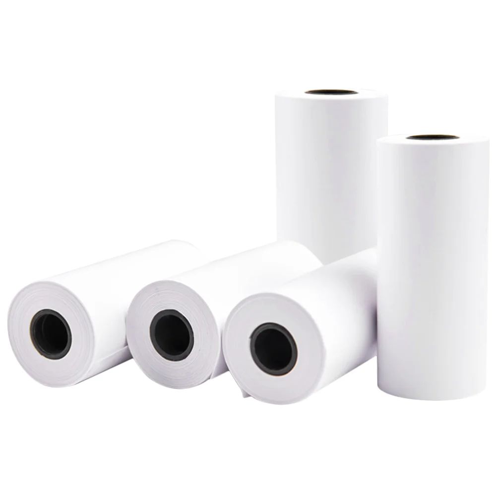 

5 Rolls Camera Thermal Paper Kids Transfer Receipt Instant Label Heat Sensitive Multipurpose Child Printing