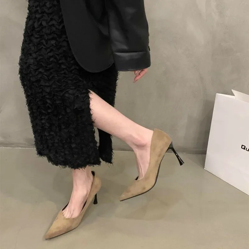 Женская обувь в африканском стиле фирменные туфли-лодочки 2024 высокие каблуки с