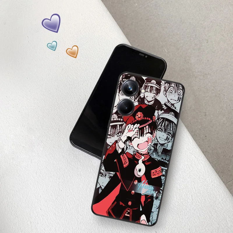 Черный матовый чехол для Moto Edge 30 40 20Pro G200 One Fusion Anime Jibaku Shounen Hanako-kun Pixel 8a 7a 6a 7 8 6