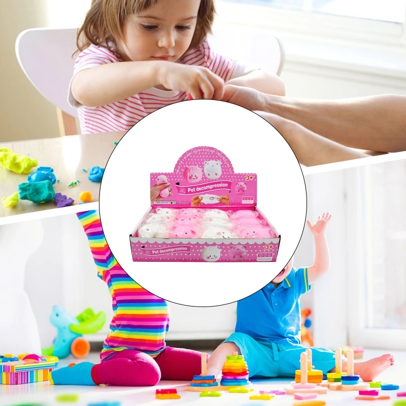 

Table Play Toy Pinch Realistic Sheep Relieve Stress Supplies Portable Bright Color Table Game Creative Baby Gift A2UB