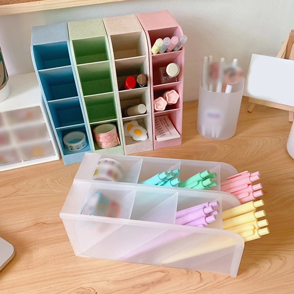 Storage Box Makeups Cute School Stationery Office Accessories