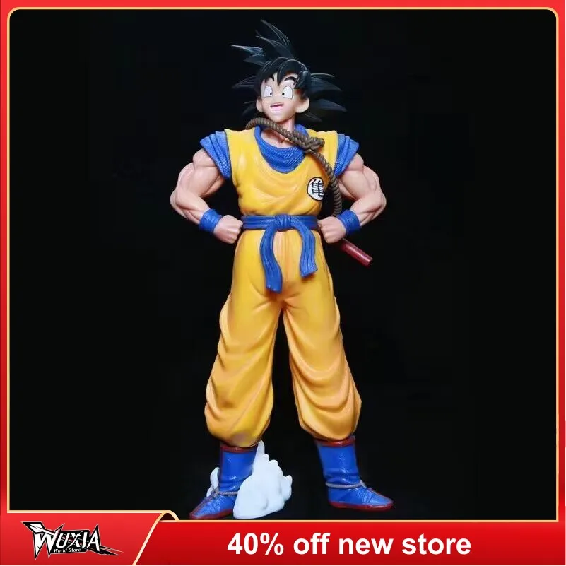 

Фигурка Dragon Ball Son Goku «сальто на облаке» 29 см, Коллекционная модель из ПВХ, аниме наружная настольная игрушка, праздничный подарок для детей
