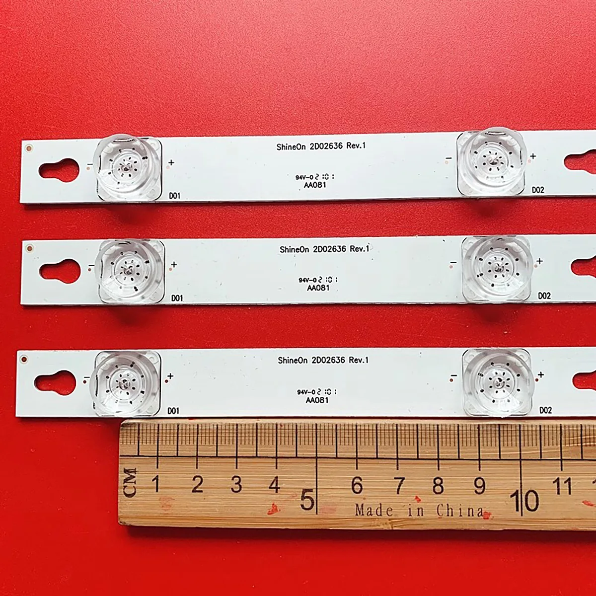 Светодиодная лента (3)Для телевизора 43UC6306 43UC6406 43U67EBC OEM46LB06 43UC6316 43UC6326 43UD6206W 43UD6236W