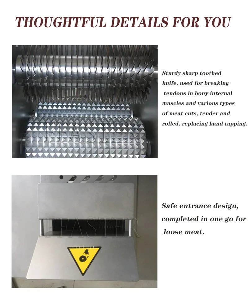 Электрические машины для размягчения мяса говядины нежные мясных стейков