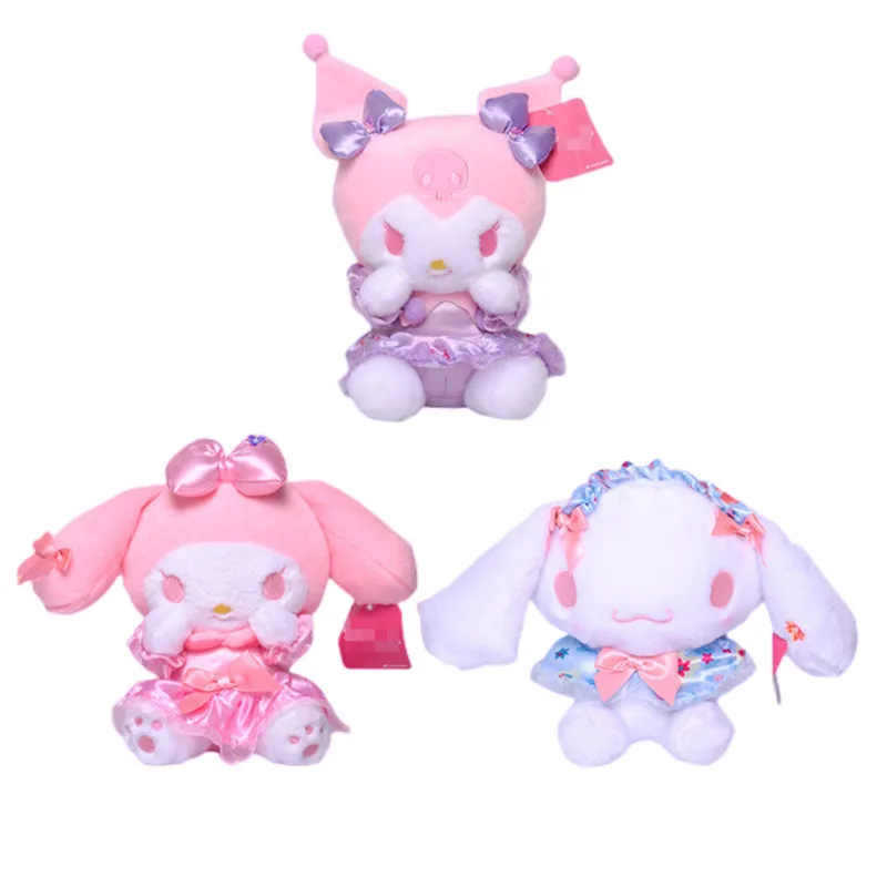 

Аниме вишневый цвет розовая серия Милый kuromi mymelody Cinnamoroll плюшевая игрушка кукла Детская кукла подарок другу