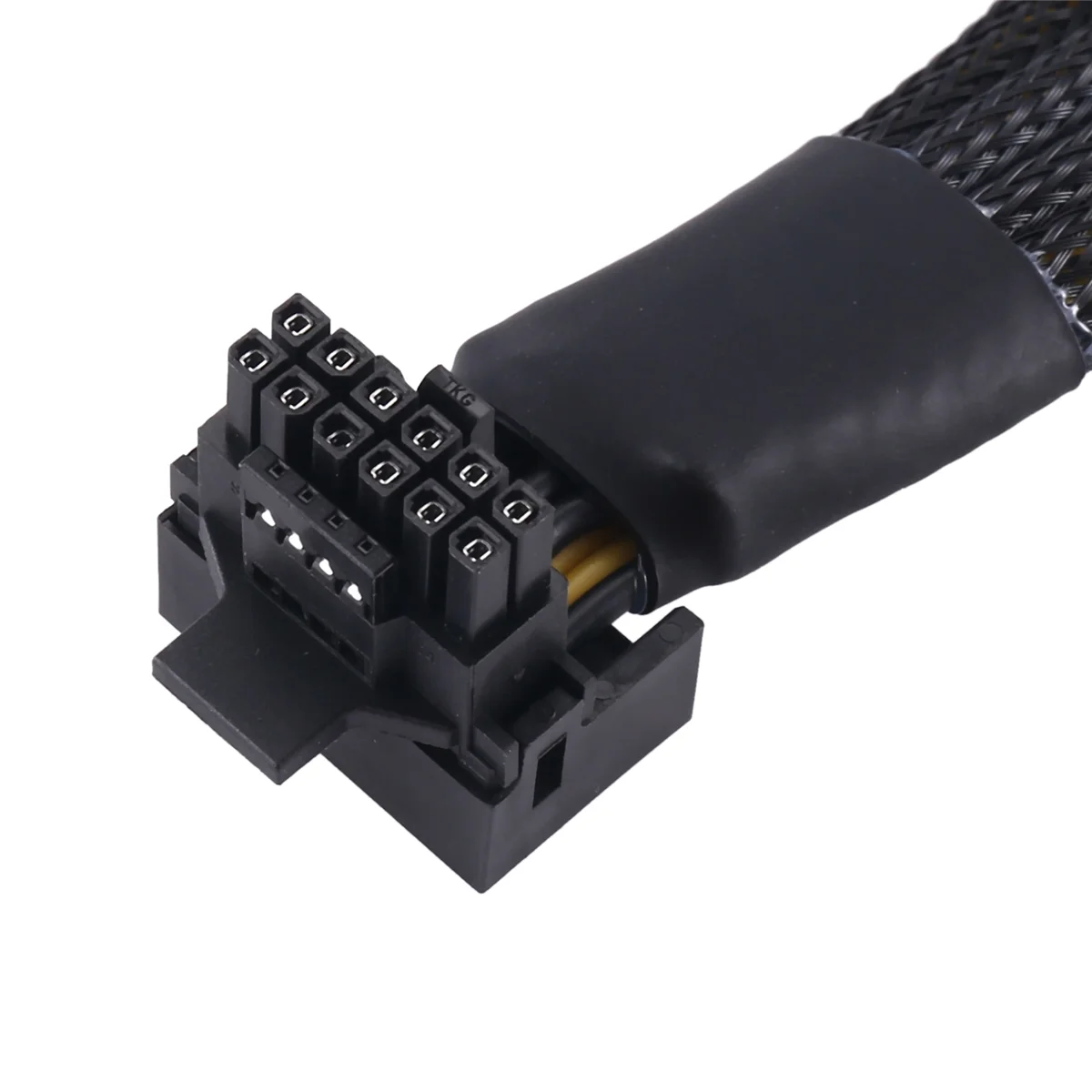 

4X8Pin PCI-E до 16Pin(12 + 4) PCI-E 5,0 12vhpwr Коннектор с 90-градусным локтевой кабель GPU RTX4090 RTX4080 серия P8X4 до 16PIN-B