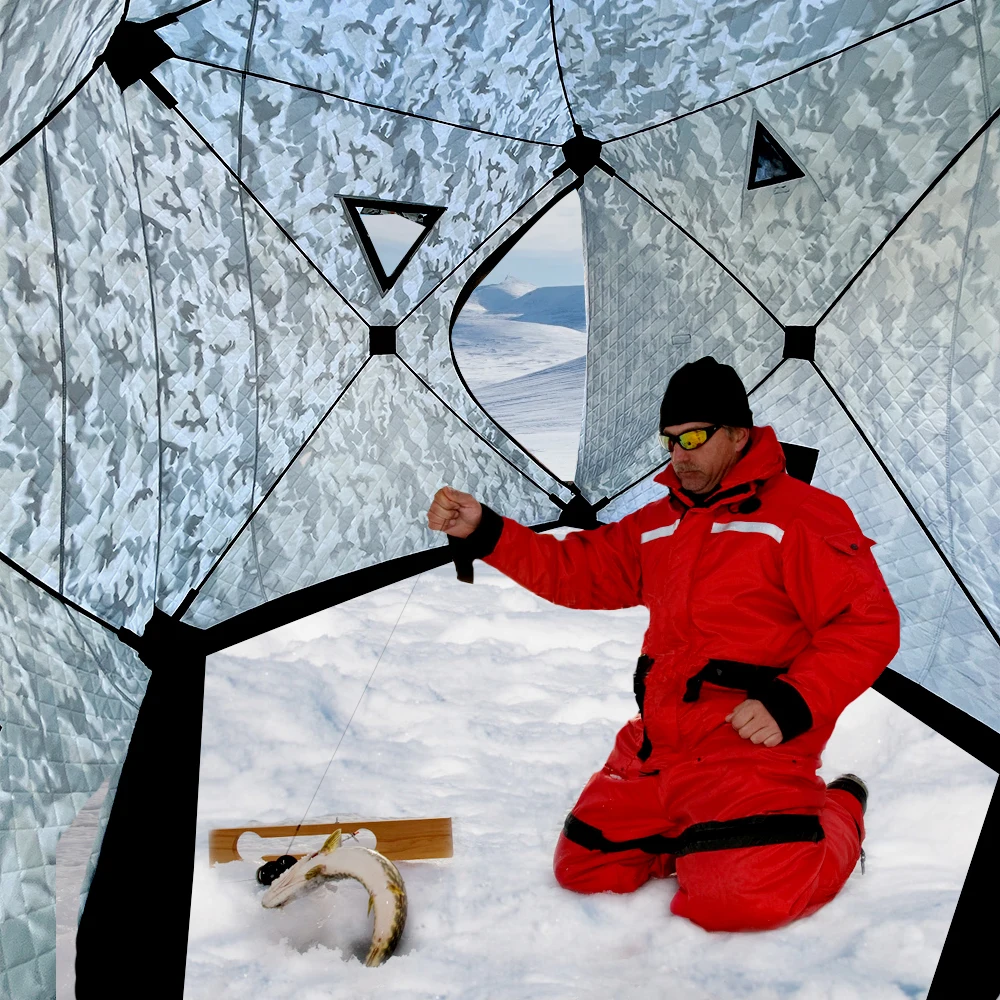 Утолщенная хлопковая палатка для рыбалки