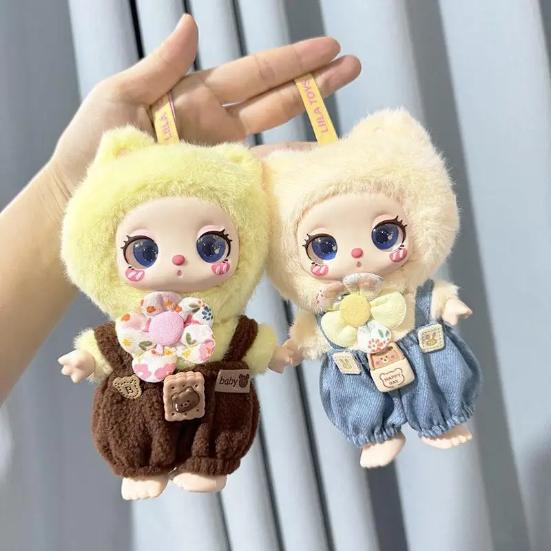 16 см мини-плюшевая кукла одежда аксессуары для Liila LUCKY CAT Idol комбинезон