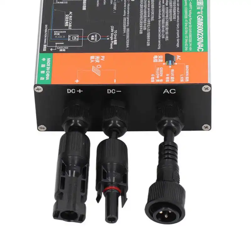 GMI серия 120/150/180/260/300/350/500/600/700W MPPT солнечная сетка микро инвертор для фотоэлемента 50