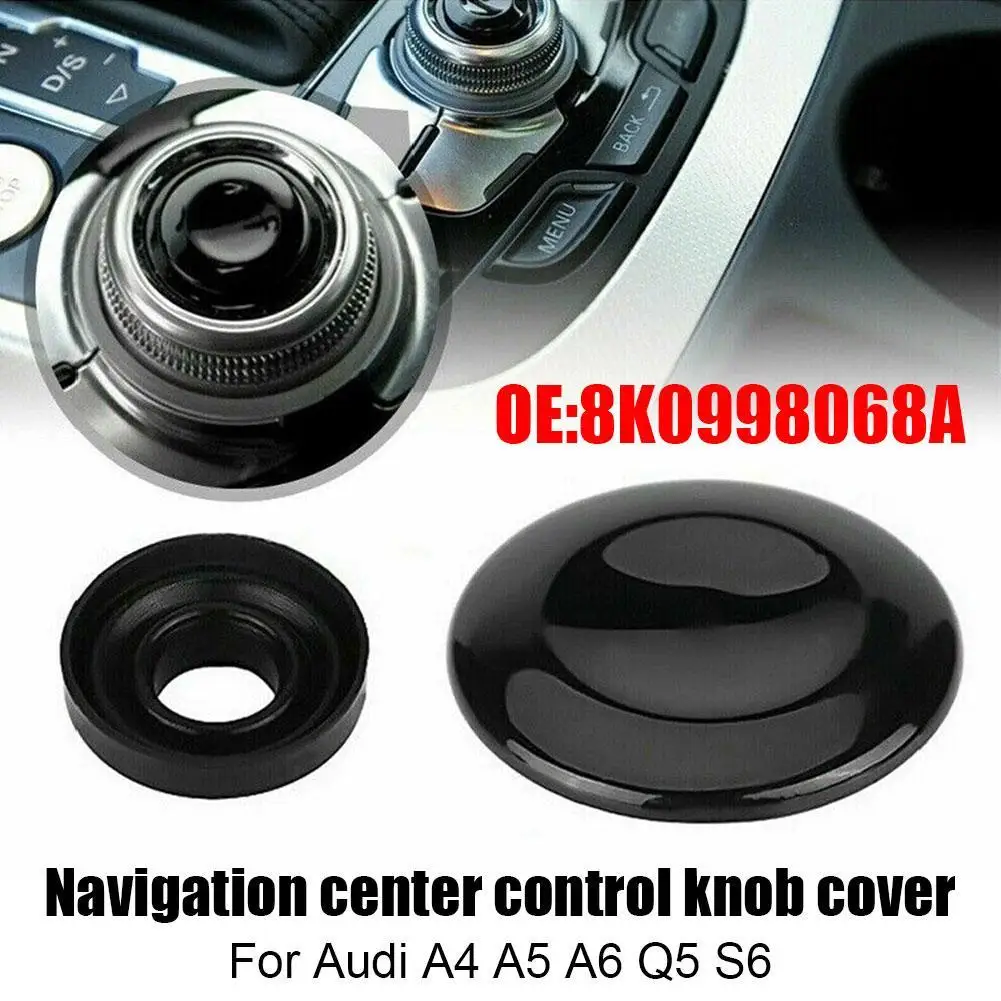 

Black Cabriolet Sedan Avant For MMI Knob Joystick Button Cap Cover Repair Kit For Audi A4 A5 A6 Q5 Q7 S5 S6 S8 8K0998068A