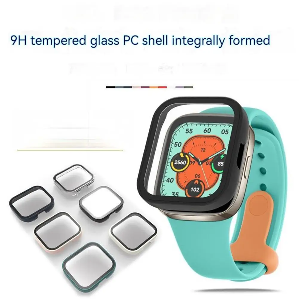 

Watch Screen Protector Tempered Glass Film Full Curved Protective Tempered Glass Shell Compatible For Watch 3 / Mi Watch Lite3