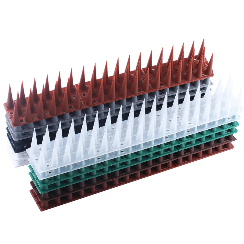 

Wholesale Plastic Bird and Pigeon Spikes Anti Cat Anti Pigeon Spike for Get Rid of Pigeons Scare Birds Pest Control for Home