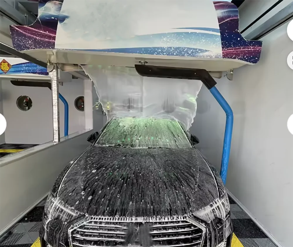 Фото Автоматическая портальная мойка самообслуживания с LED-дисплеем и различными программами мойки №4