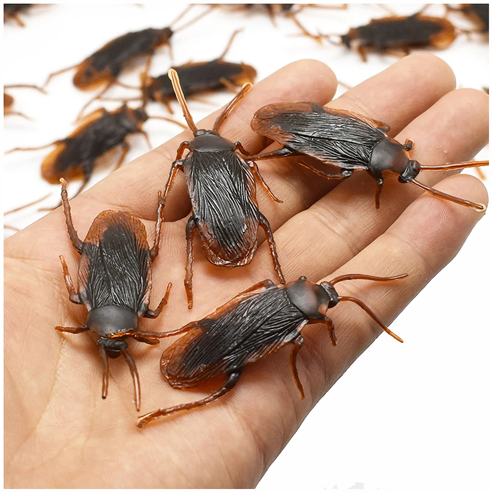 

April Fool's Day Simulation Cockroach Xiaoqiang Tricky Funny Disgusting Scary Toy Prank Props