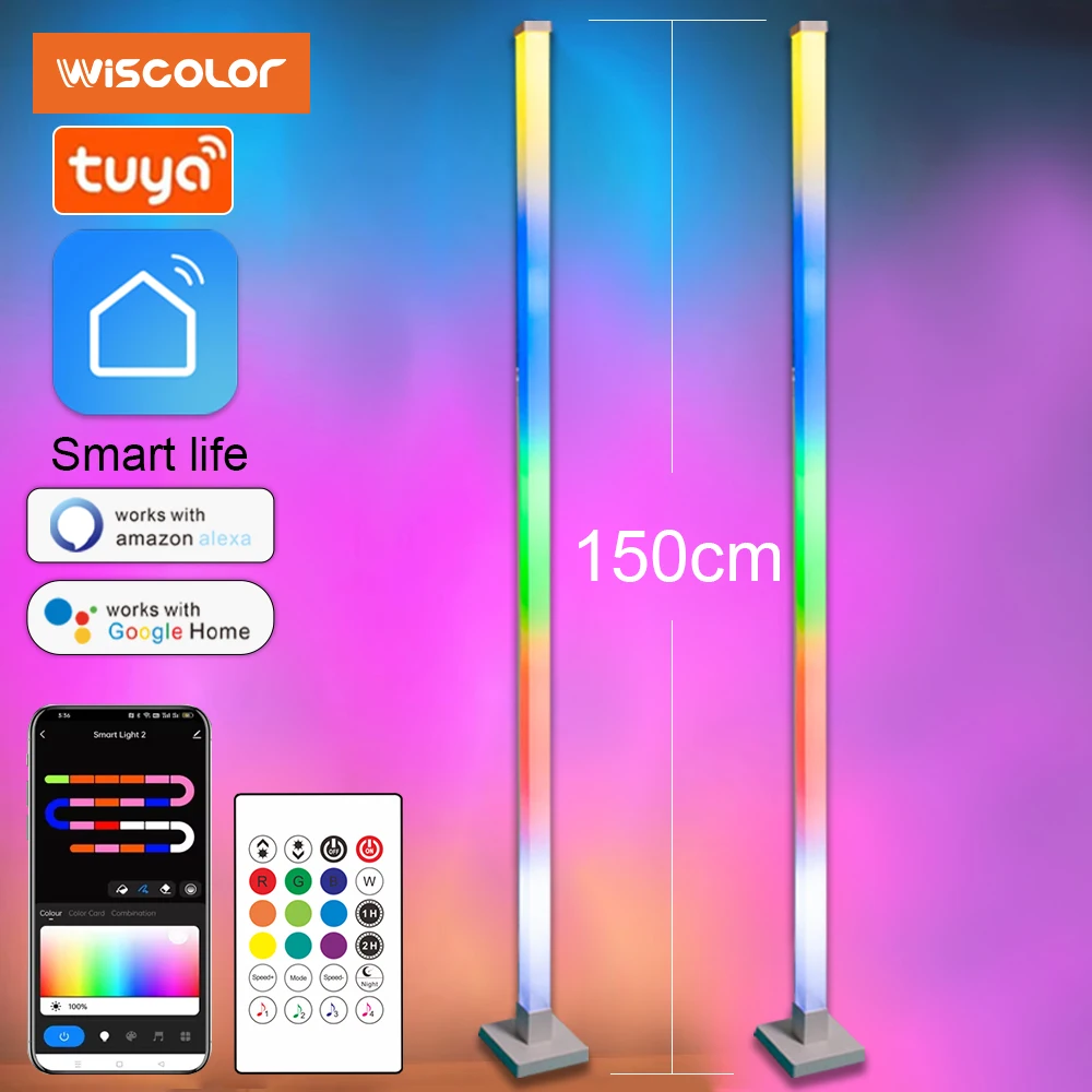 

Wiscolor GOVEE TUYA RGB напольный светильник