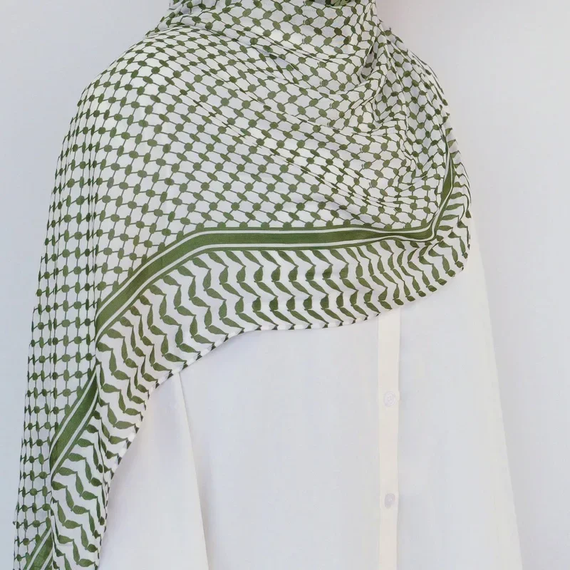 180*70 см женщина девушки ислам арабский keffiyeh мусульманский хиджаб шарф с принтом