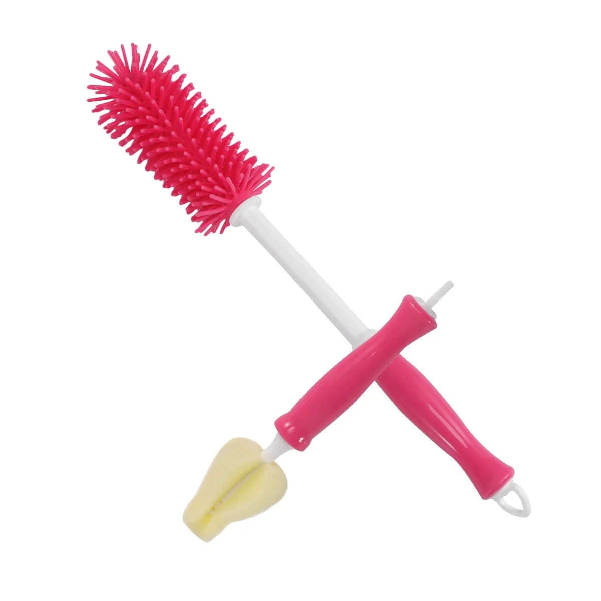 

Bottle Brush Cleanercleaning Feedingteat Baby Washing Pacifier Siliconehandle