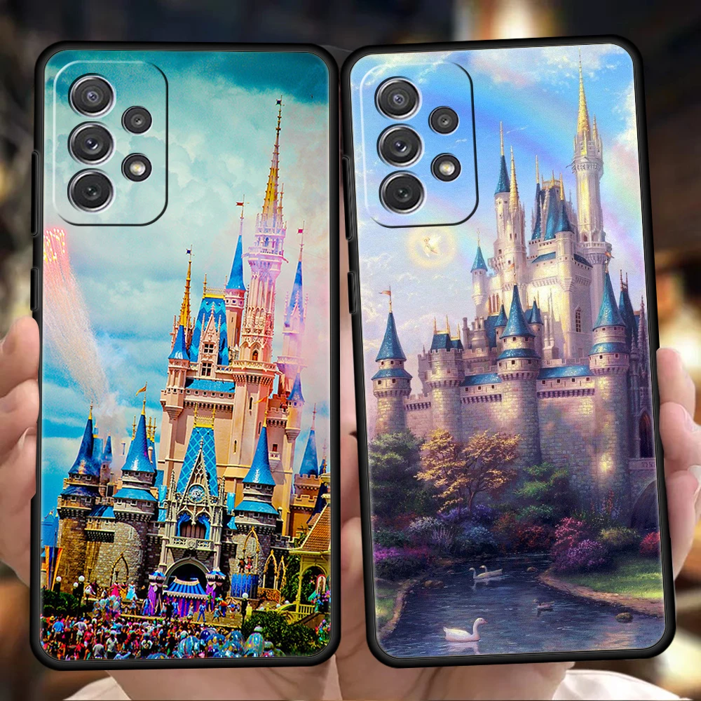 

Сказочный чехол для телефона с изображением замка для Samsung A32 A52 A52S A72 A51 A71 A21S A31 A41