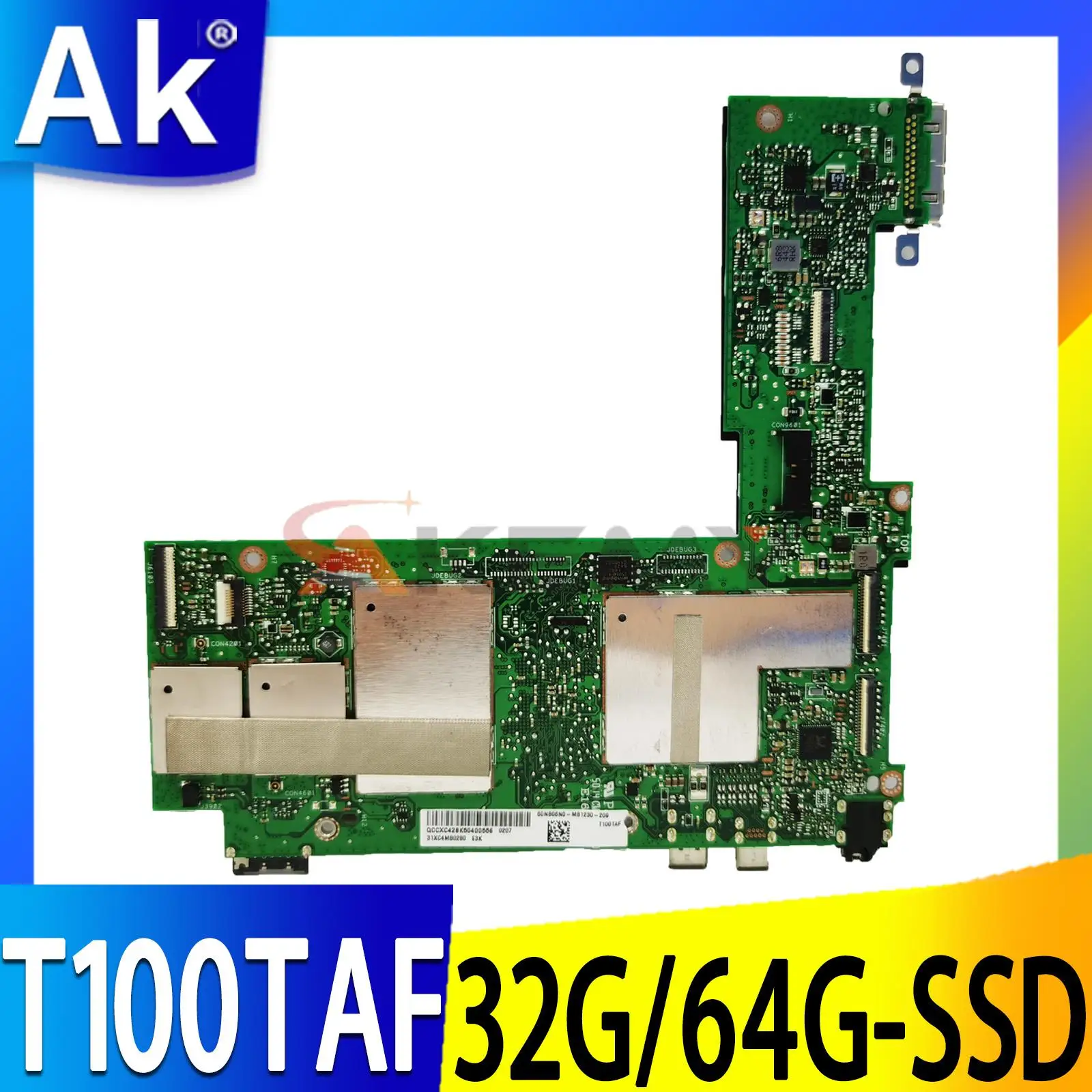 T100TAF Материнская плата ASUS T100TAF t100тальная материнская плата для ноутбука с 32G 64G SSD 2GB/1GB RAM