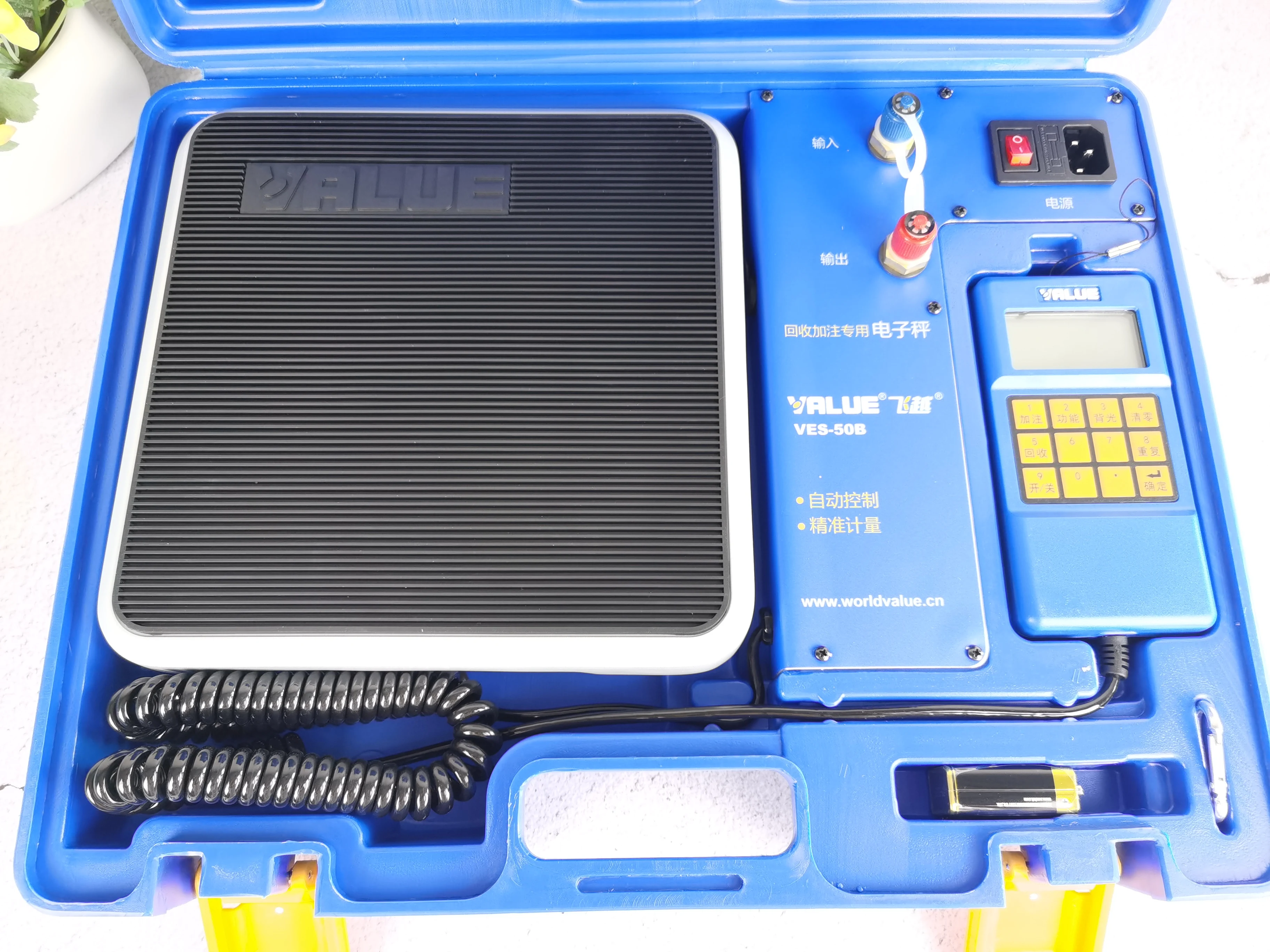 VALUE Refrigerate A/C charging scale VES-50B digital electronic scales weight | Soldering Stations