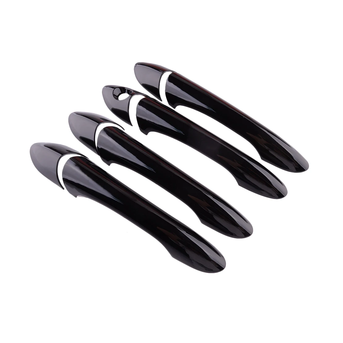 Наружная передняя задняя левая и правая дверная ручка набор накладок подходит