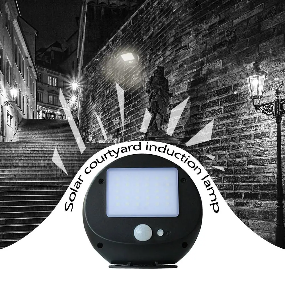 

Solar Lights LED Infrared Motion Activated Power Saving Wall Light Super Bright Waterproof Security Outdoor Lighting