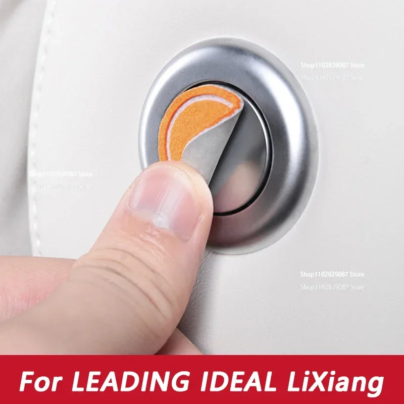 4 шт. для ведущего Ideal LiXiang L7 L8 L9 2022 2023 кнопка подголовника автомобильного сиденья