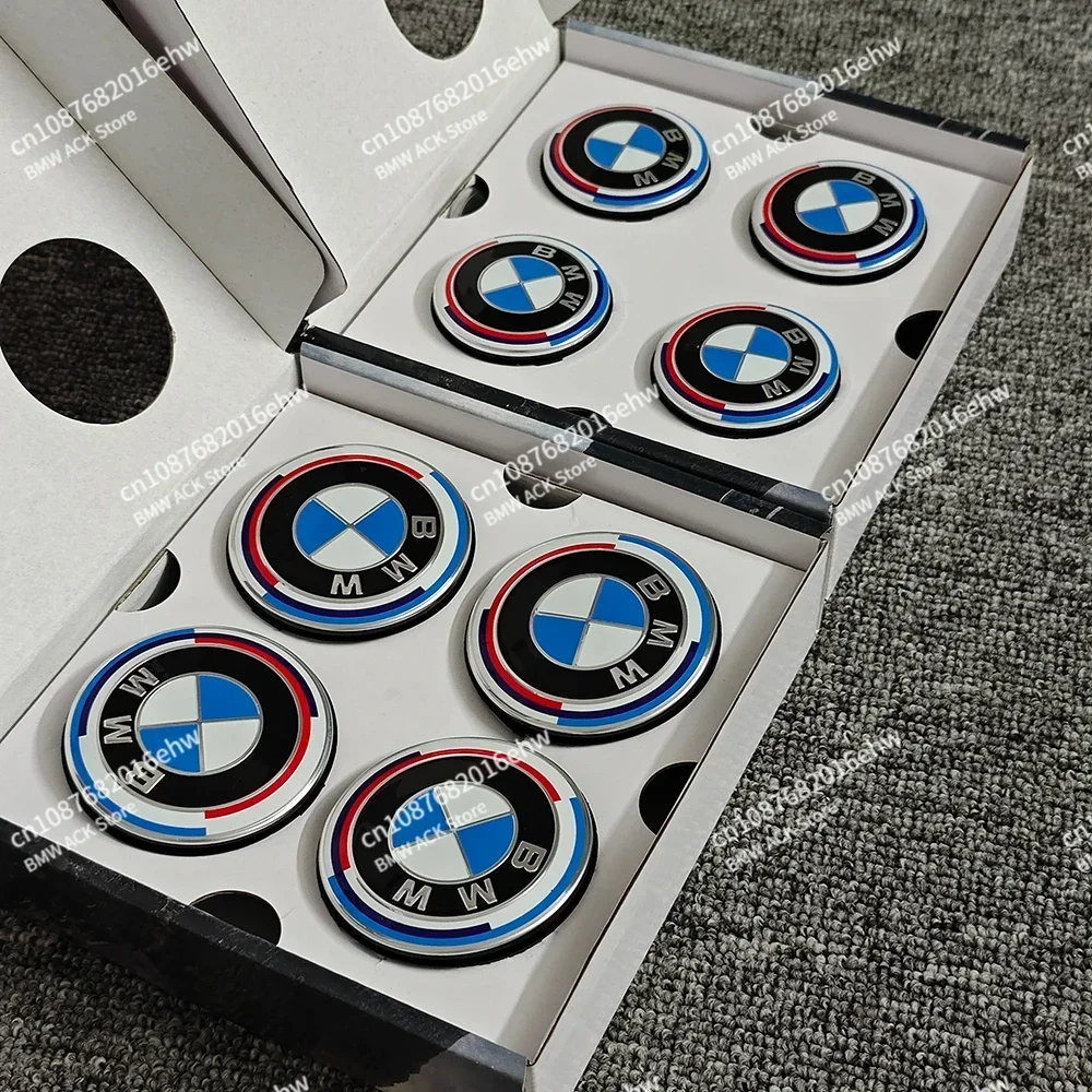 Плавающие центральные колпаки колес 56 мм 68 50 лет для BMW G11 G12 G30 G31 G32 G38 G08 G05 F46 F10 F30 E90