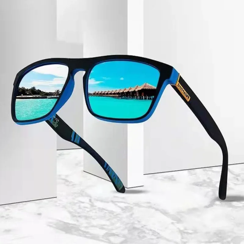 Модные мужские солнцезащитные очки поляризационные классический дизайн