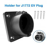 ev charger nozzle holster dock for j1772 connector