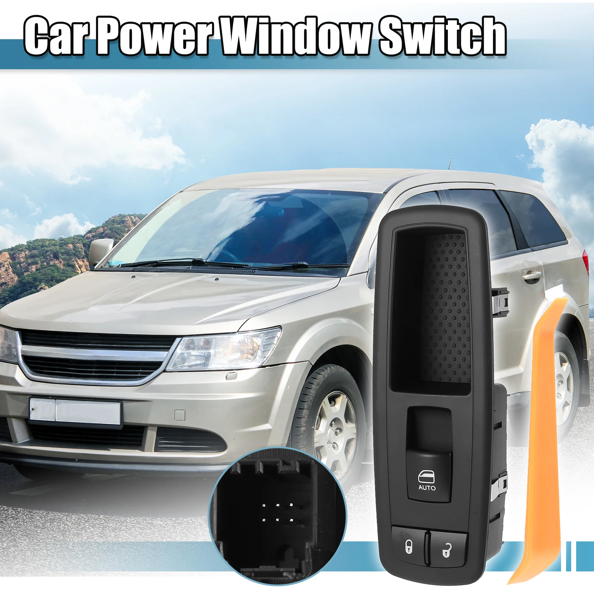 

X Autohaux пассажирский боковой переключатель управления окном 4602544AG Для Dodge Grand RV для Chrysler Town & Country 09-14