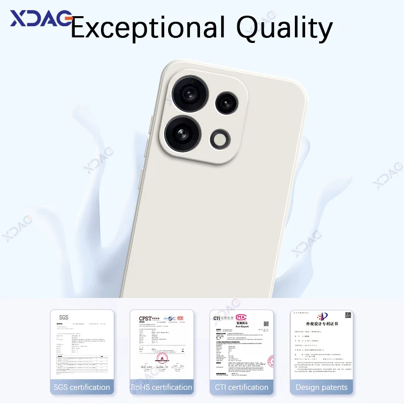 Фото Для OPPO Reno16 Reno 16 Pro F FS 16C 16F Глобальные силиконовые чехлы с защитой объектива, улучшенный чехол для телефона с мягкой подкладкой из микрофибры. №3