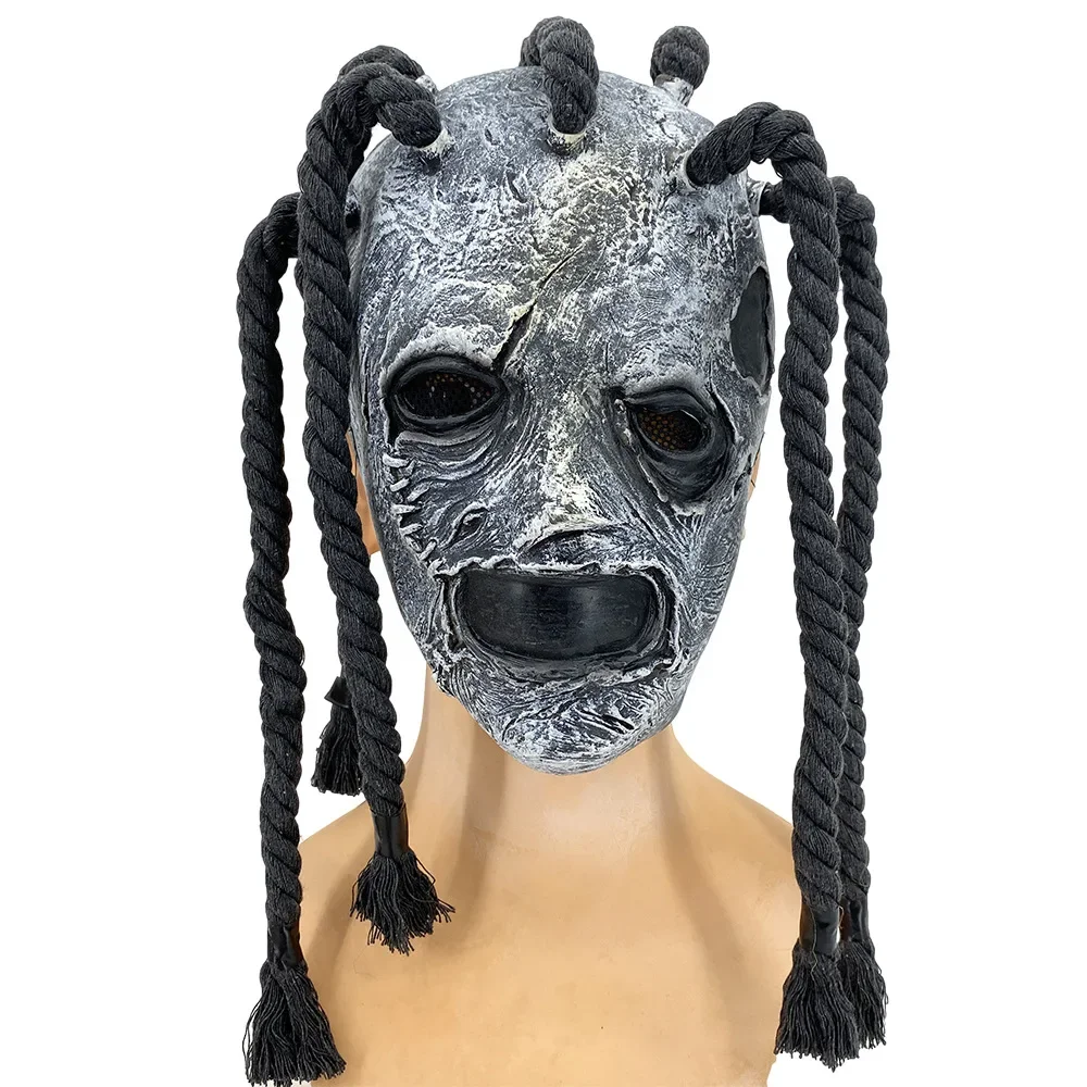 Фото Маска с бантом, костюм Мика, латексные маски Corey Taylor, Dulex DJ Star, косплей, костюм на Хэллоуин, аксессуары, тушь, шляпа, игрушки для мужчин №5