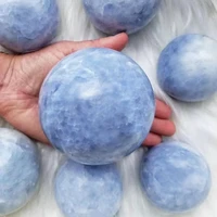 300 1000g natural blue celestite sphere quartz crystal ball healing