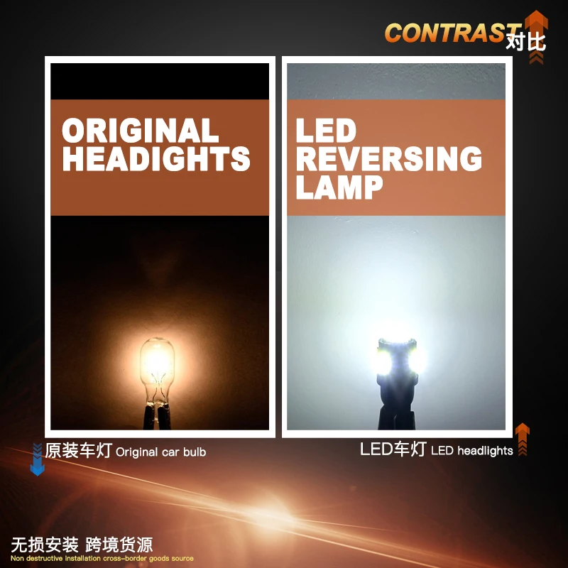 JIACHI Factory 2 шт. ультра яркий светодиодный светильник T10 Canbus без ошибок 501 W5W лампы 2825