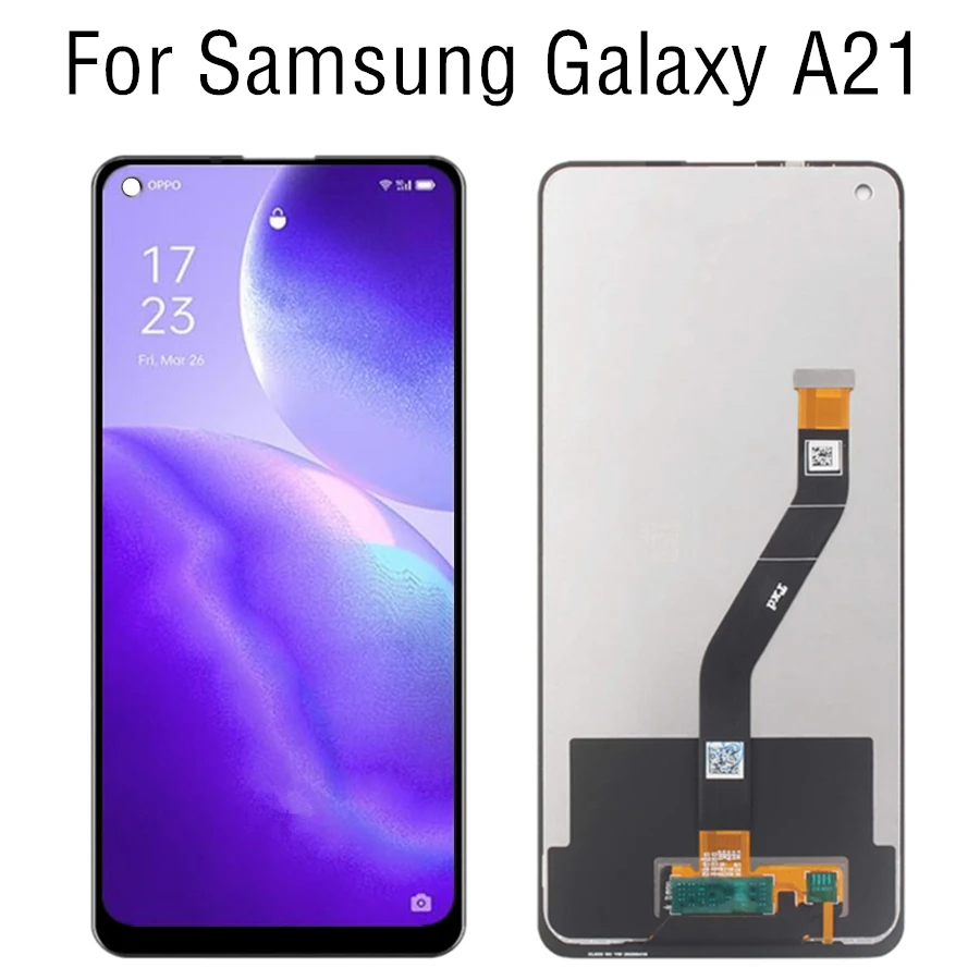 

6.5" IPS LCD For Samsung Galaxy A21 Lcd A215 SM-A215U LCD Display Touch Screen Digitizer Glass Assembly Display Replacement