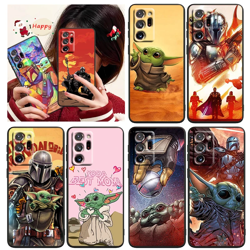 

Yoda Star Wars Samurai Phone Case Black For Samsung A73 A70 A20 A10 A8 A03 Note 20 10 9 Ultra Lite Plus F23 M52 M21 j7 j6