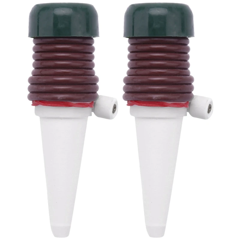 

40-Pack Automatic Plant Watering System Devices, Release Ceramic Material Feeder For Vacation Plant Self Watering Kit