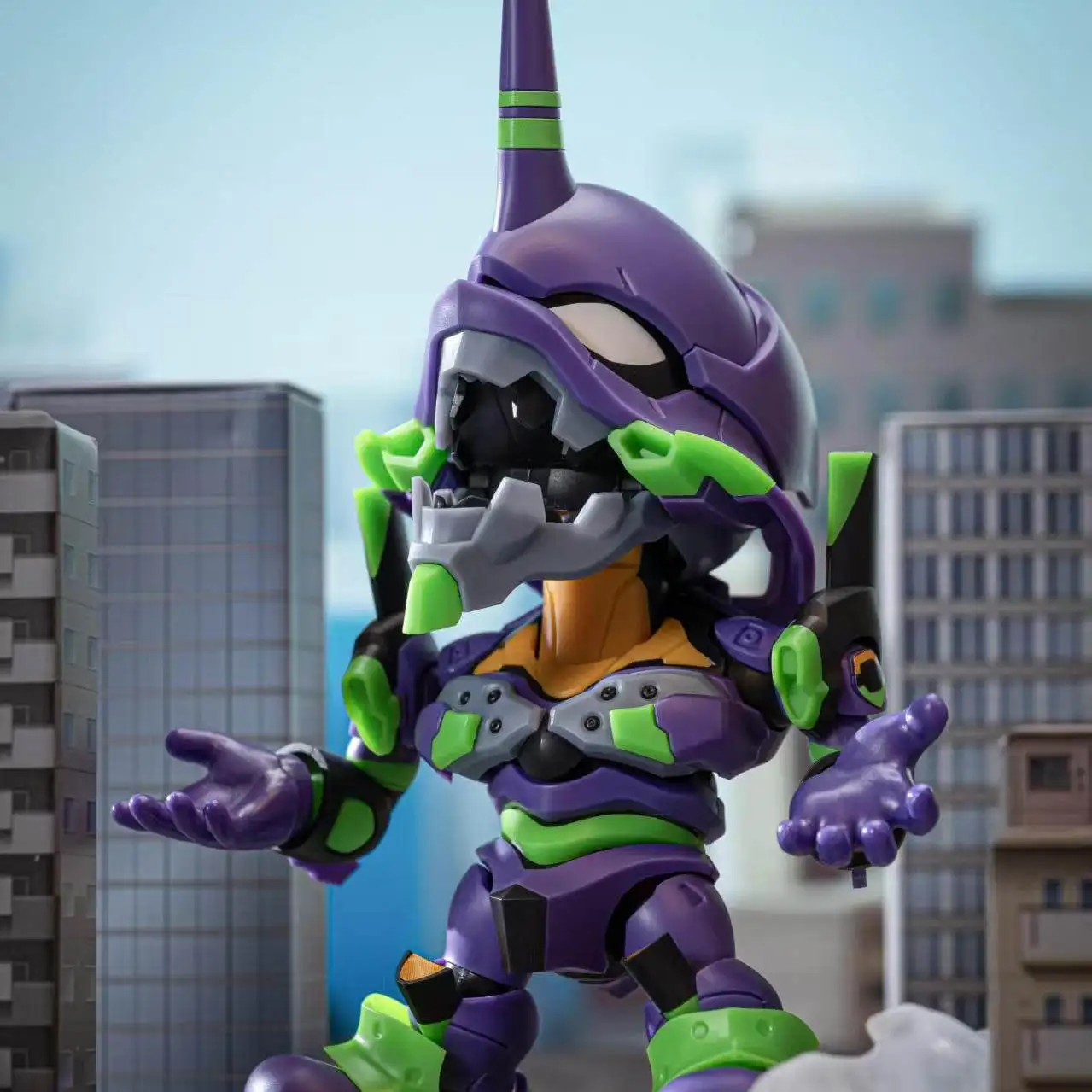 Коллекционные аниме-фигурки Soskill Evangelion Q Version: Сборная модель-конструктор, серия Blind Box, подарки к фестивалю Human Instrumentality Project (art.: 3920d87b79cd9) - 3920d87b79cd9