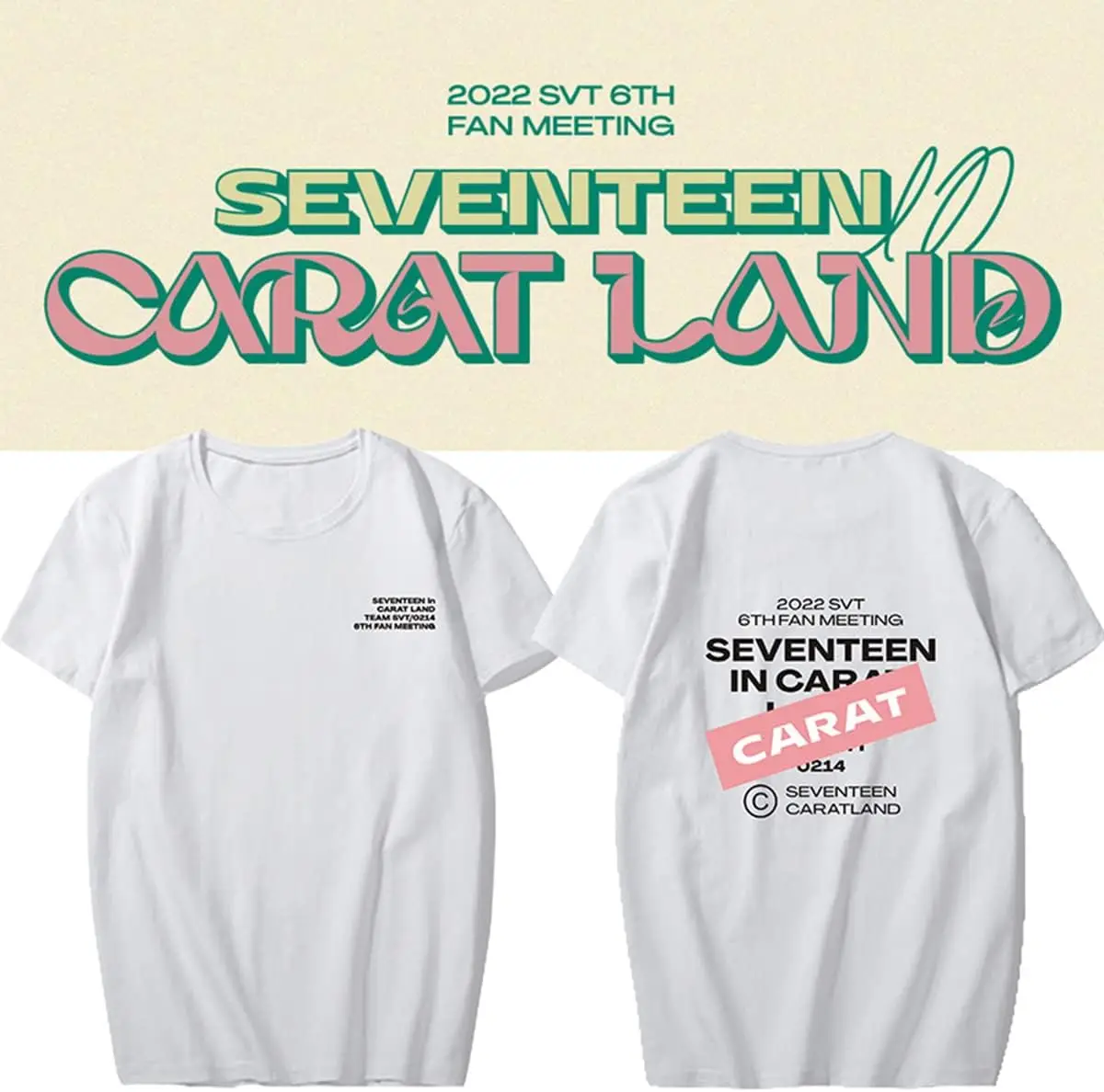 Xkpopfans KpopShirt Woozi Mingyu Vernon in Carat Land T-Shirt Top